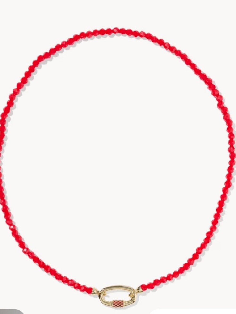 Kendra Scott Emery Gold Beaded Strand Necklace